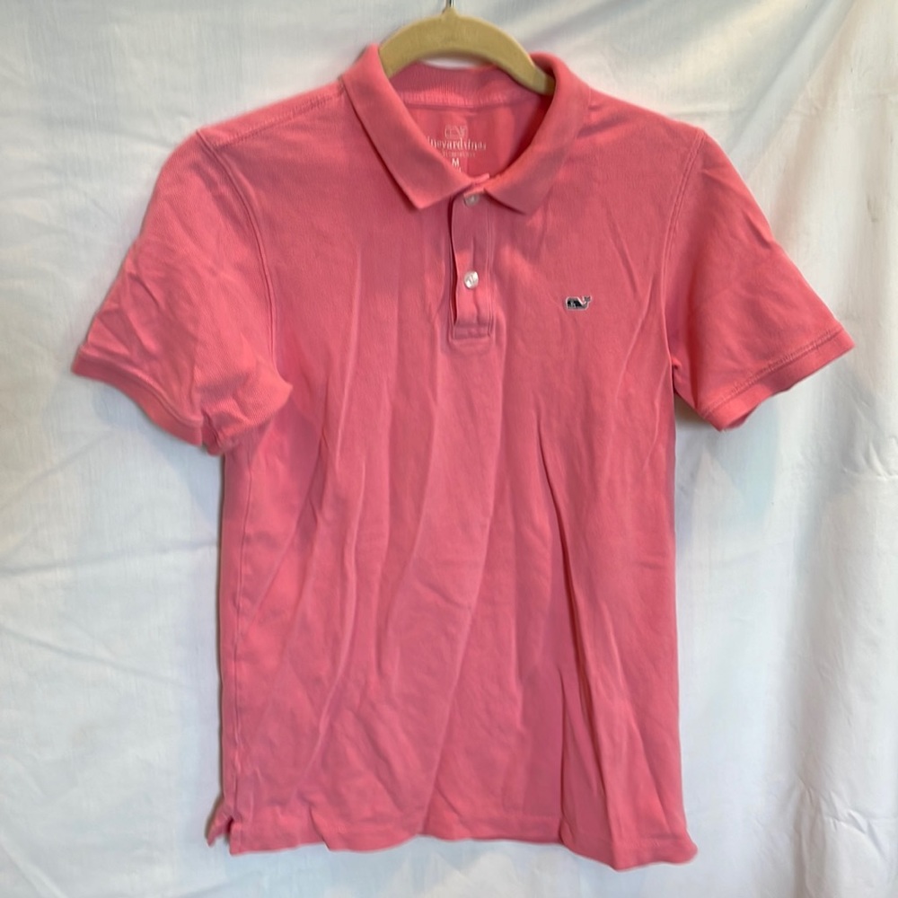 Vineyard Vines Pique Polo Size M. (12-14)